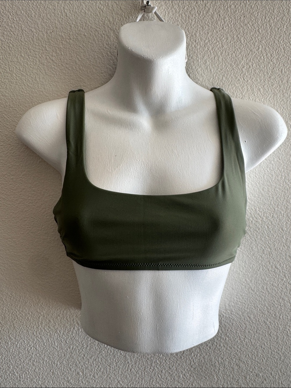 Aerie Deep Olive Bikini Top